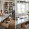 Declutter kitchen fast before and after transformation showing a cluttered family kitchen turned into a clean organized space in 45 minutes.
