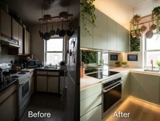 Tiny kitchen makeover ideas
