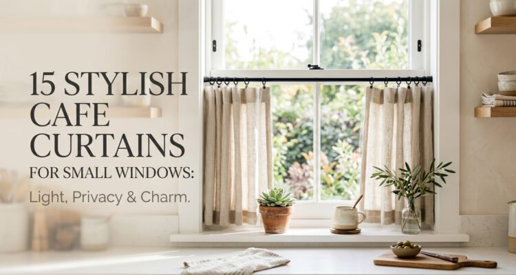15 Stylish Cafe Curtains