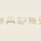 Seven rules for using an HP laptop on a bed safely, shown as icons.